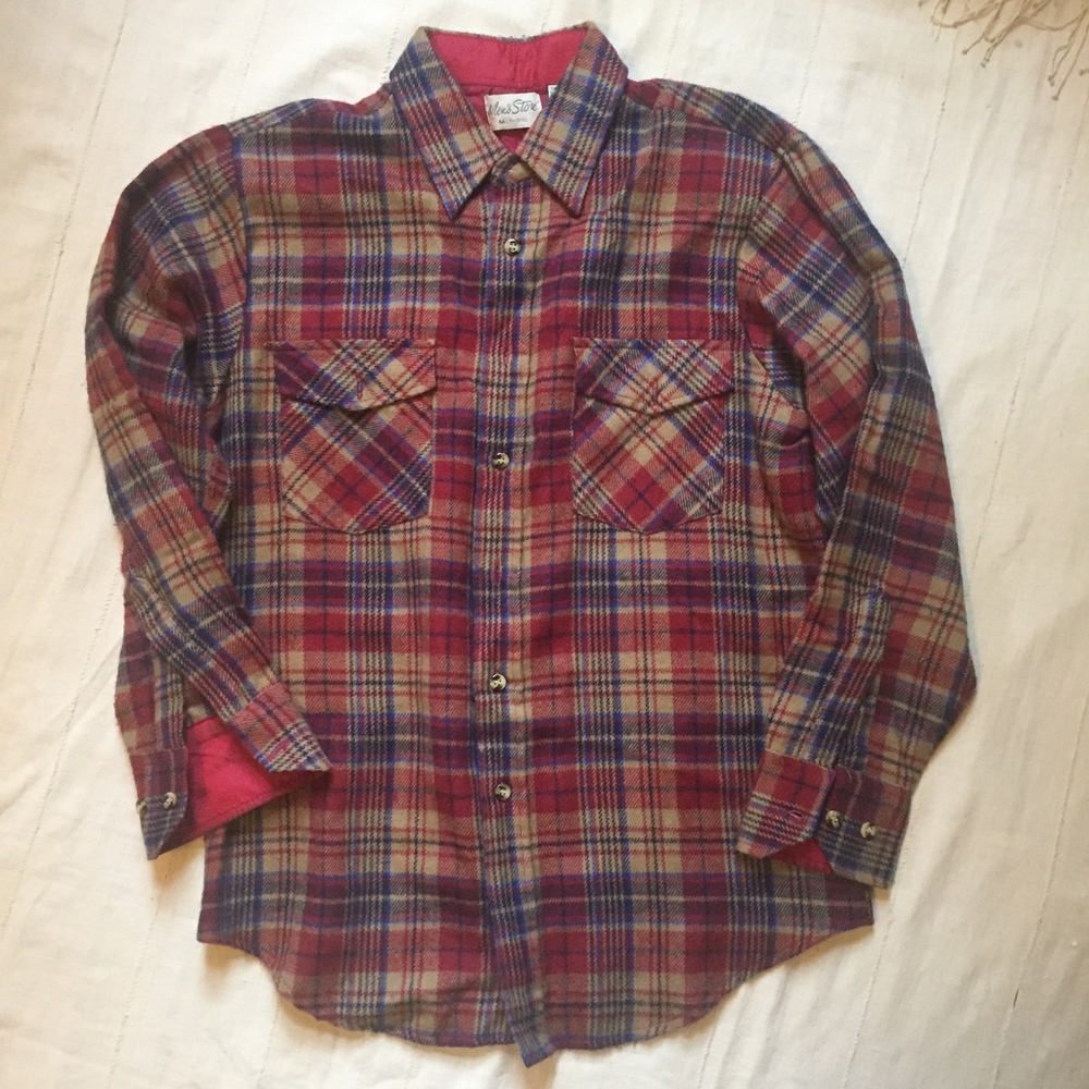 Men's Store Vintage Flannel, Size M